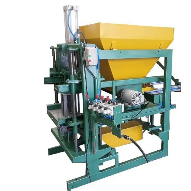 Máquina Fábrica De Blocos E Pavimentos Construção QMP-4 Pneumática Até 4.000 blocos/Dia
