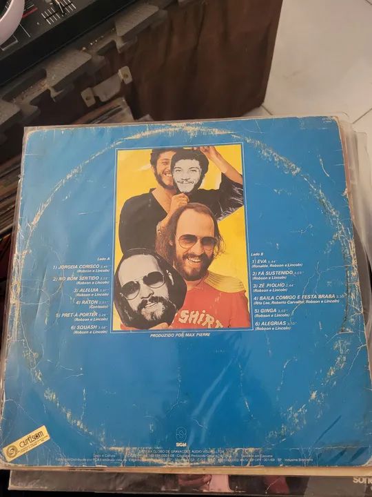 Vinil LP Robson Jorge e Lincoln Olivetti Raro - Lazy Shirts - Foto 2