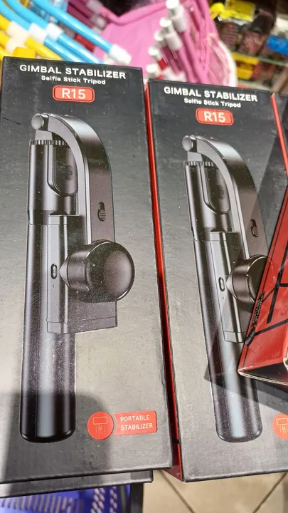 Gimbal estabilizador suporte para celular Selfie Stick R15