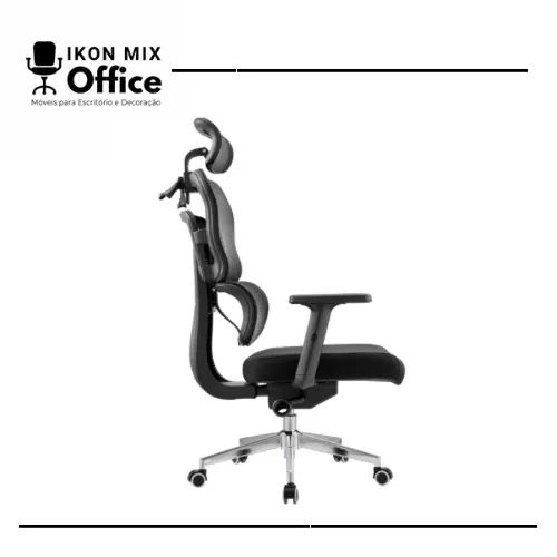 Cadeira ERGOTELA GAMER de Escritório Giratória com Encosto Mesh - Conforto e Design - Foto 3