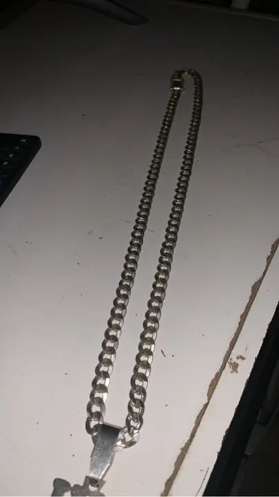 Corrente de pra 9MM 70CM com atacador caixão incluso  - Foto 3