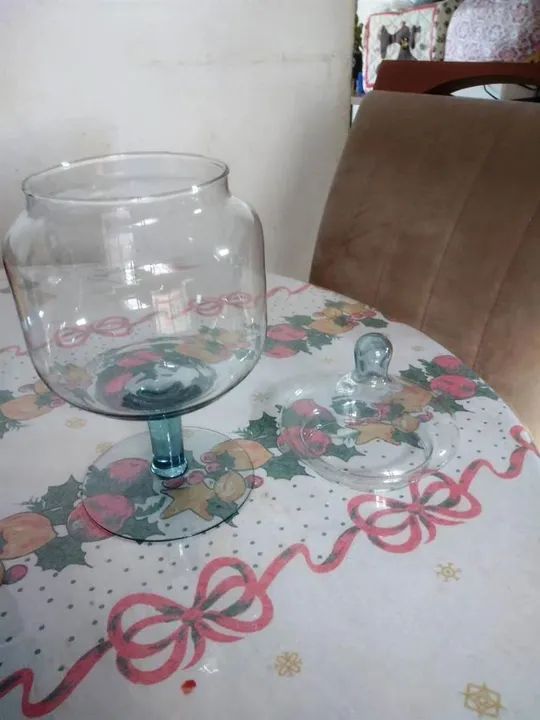 ? POTE DECORATIVO DE CRISTAL LISO - ELEGÂNCIA MINIMALISTA ?