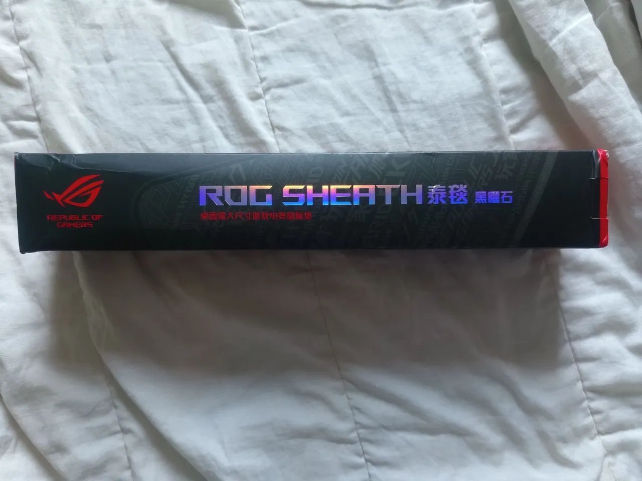Mousepad rog sheath 90x40 novo  - Foto 4