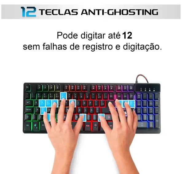teclado gamer novos - Foto 2