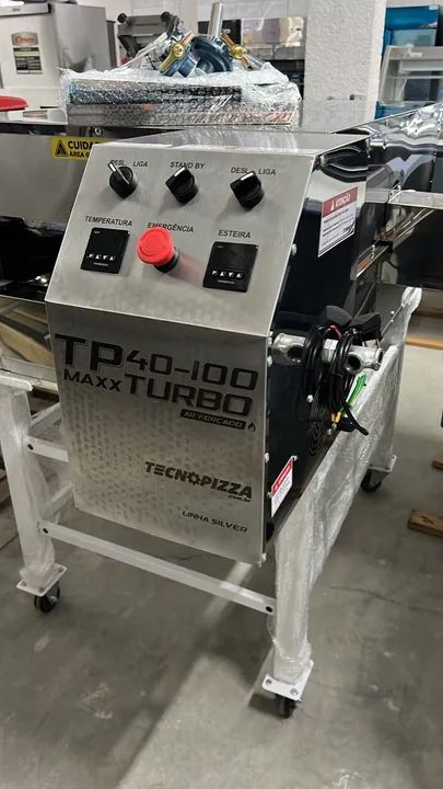 Forno esteira Tecnopizza 40cm de esteira 70 pizzas por hora!!! Gás!!! Pronta entrega!!! - Foto 2