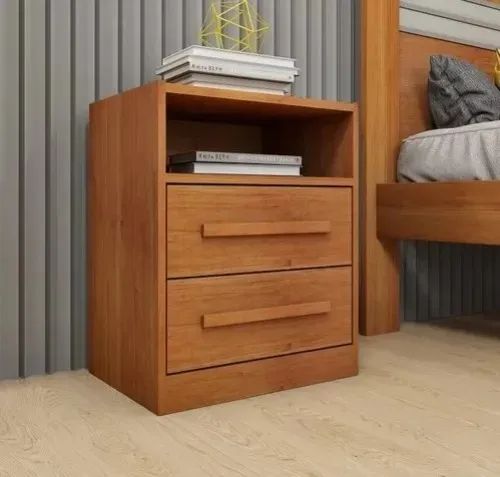 Mesa de Cabeceira 2 Gavetas. São Produtos Novos Direto da Fábrica P/Sua Casa.