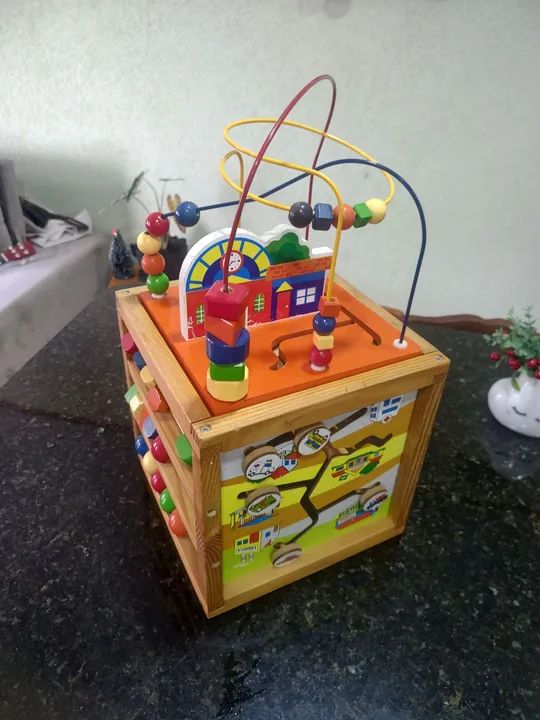 Brinquedo Educativo de Madeira aramado - Diversão e Aprendizado! - Foto 3