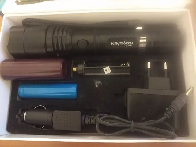 Lanterna Kinsach x6 recarregável  - Foto 2