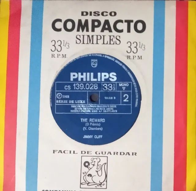Disco de 1968 do Jimmy Cliff - Raridade