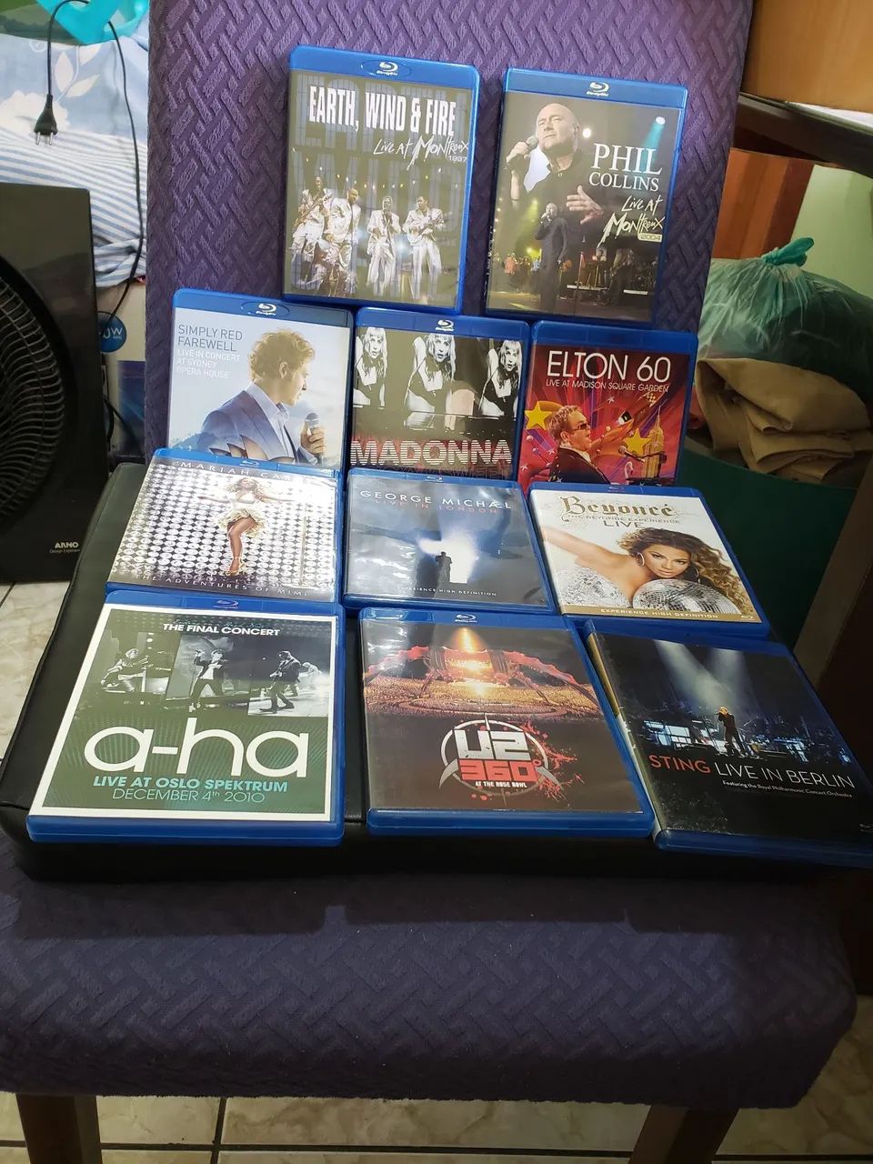 Blu-Ray originais 11 shows semi  novos Excelente. - Foto 2