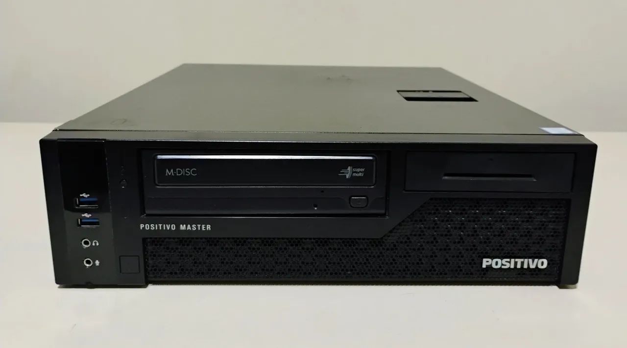 Computador Positivo Master Intel i3-4160 CPU 3.6GHz, 8GB RAM DDR3 e SSD-120Gb.