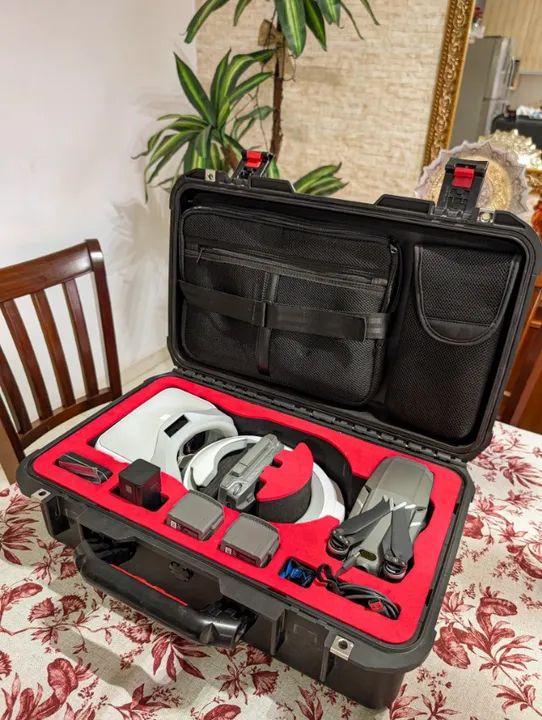 Drone Dji Mavic 2 Pro Fly More + Case + Óculos FPV + Acessórios - Foto 2