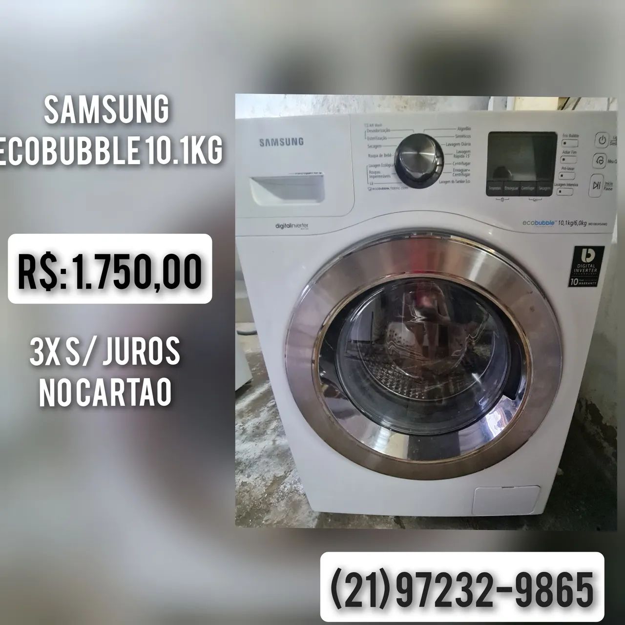 Máquinas de Lavar e Secar  - Diversos Modelos - Impecáveis! - Foto 3