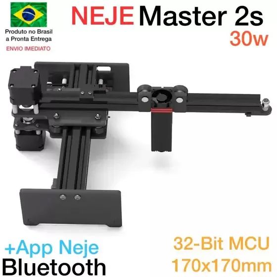 Maquina De Gravura E Corte A Laser Neje Master 2s 30w
