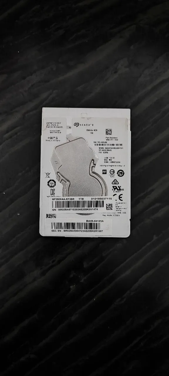 HD Seagate 1TB