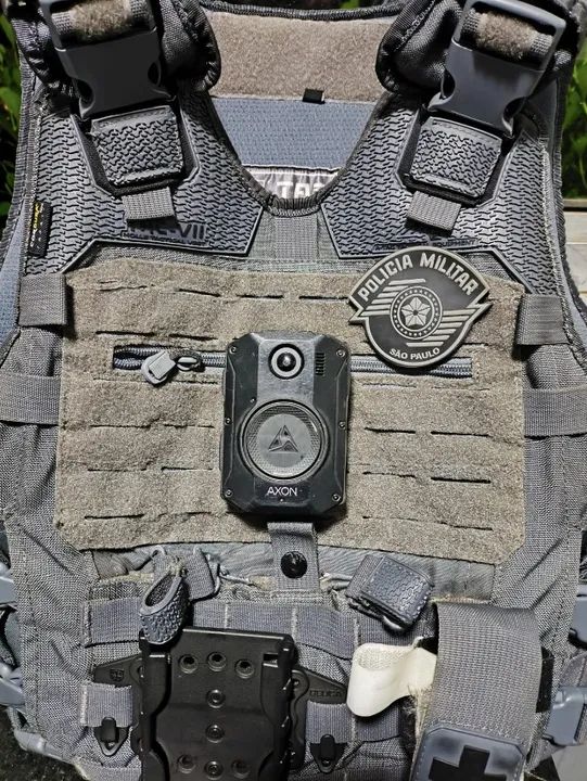 Suporte Cop PMESP Axon Body Cam - Foto 4