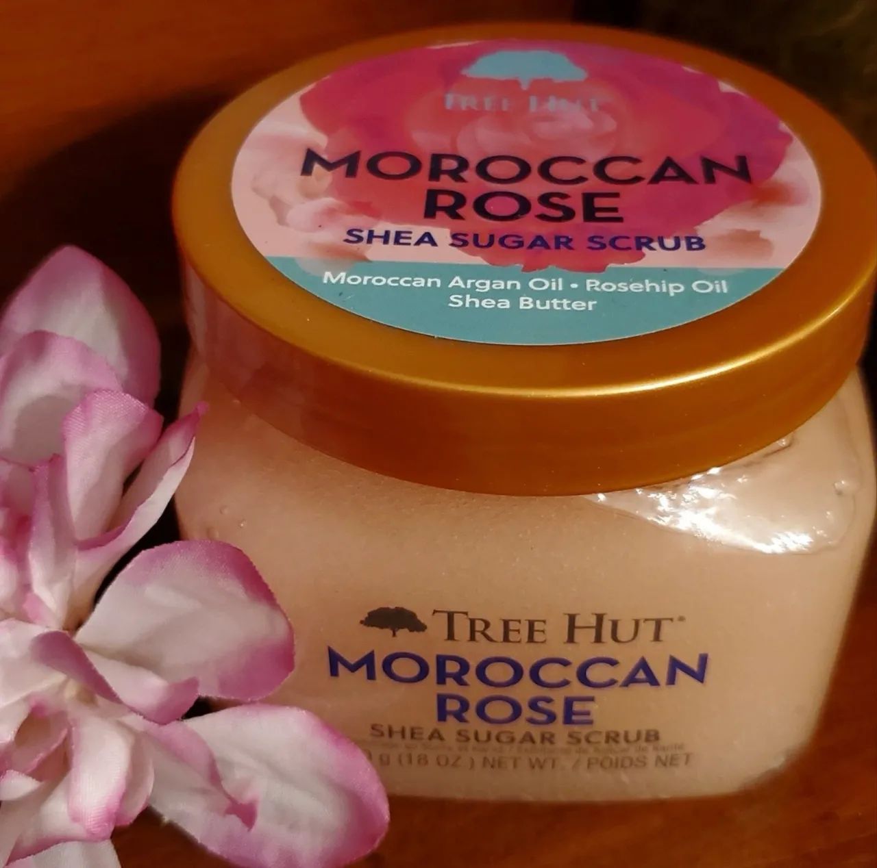Esfoliante Corporal Moroccan Rose Tree Hut 510g  - Foto 2