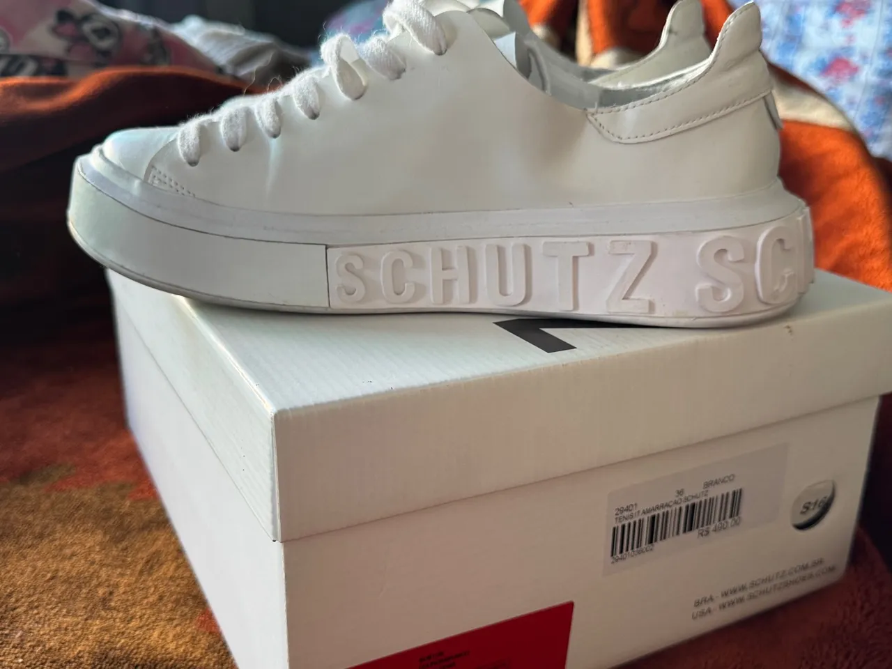 Tênis Schutz Branco Original - Novo!