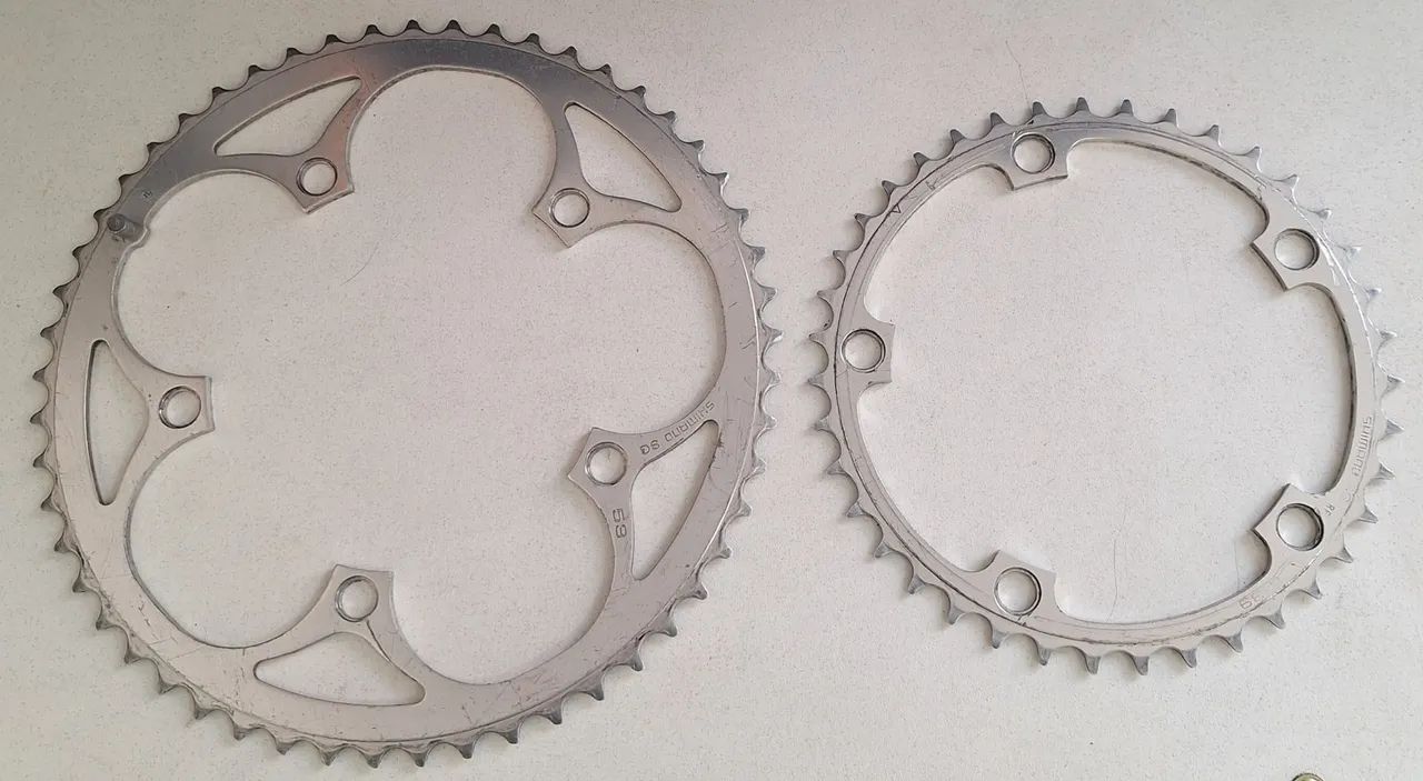 Coroas de speed,  bcd 130 53/39 shimano 