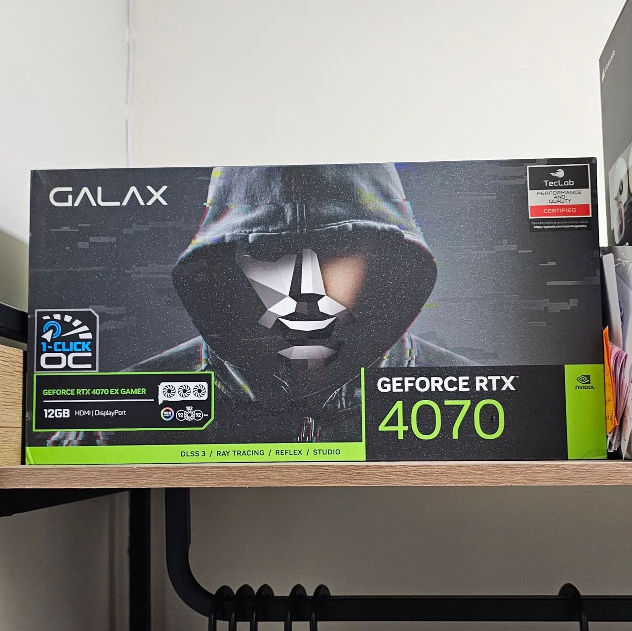 Placa de Vídeo Galax GeForce RTX 4070 EX Gamer 12Gb - Foto 4