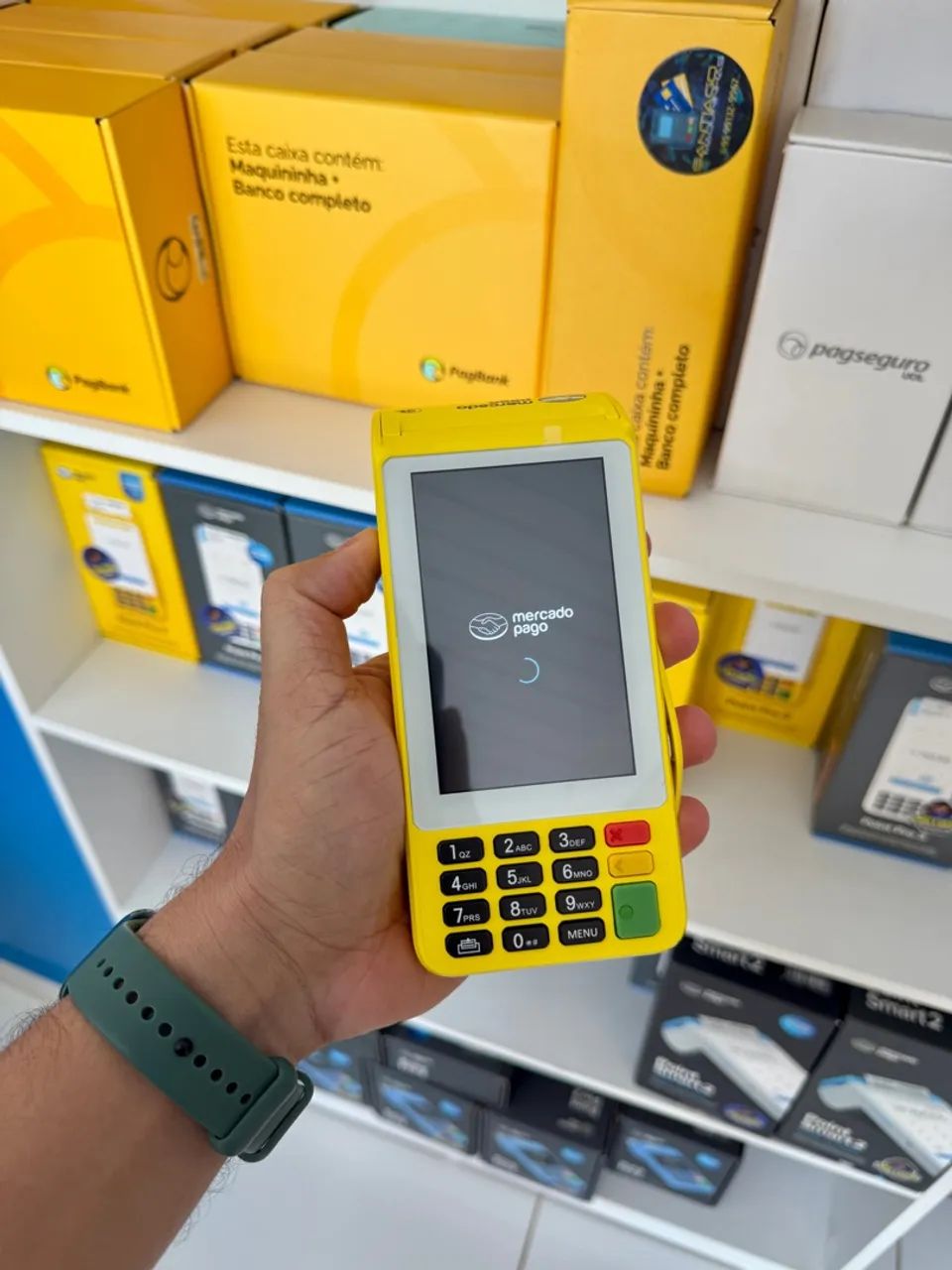 Point Pro 3 - Máquina de Cartão Mercado Pago - Foto 3
