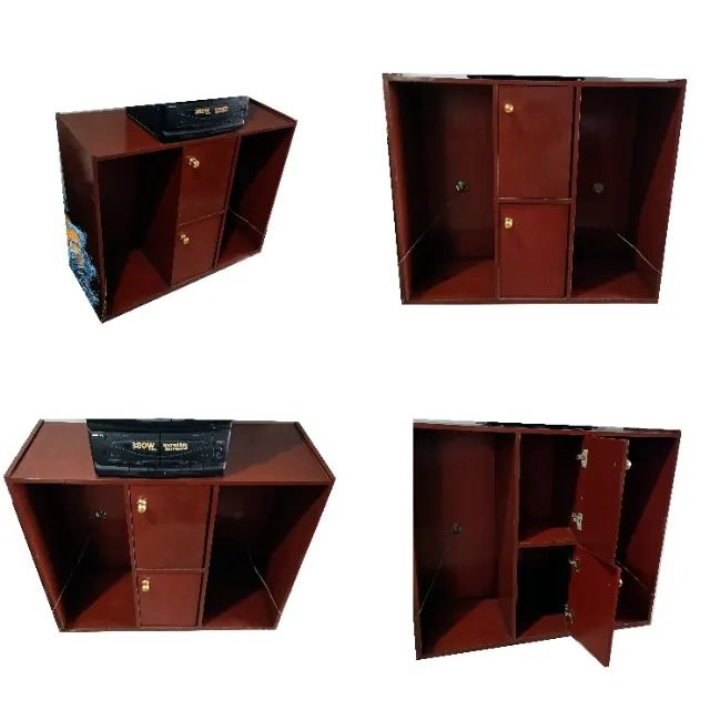 Estante Rack para sala madeira maciça  - RETIRADA EM CASCADURA