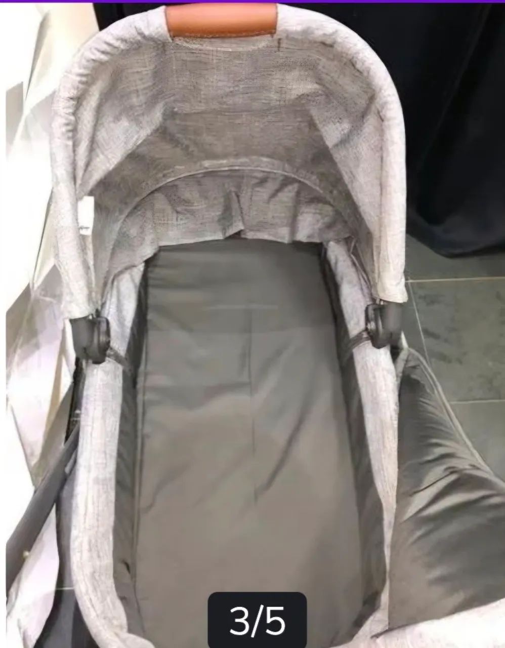 Carrinho Abc Design Como 4, Bebê Conforto, Moisés E Bolsa - Foto 3