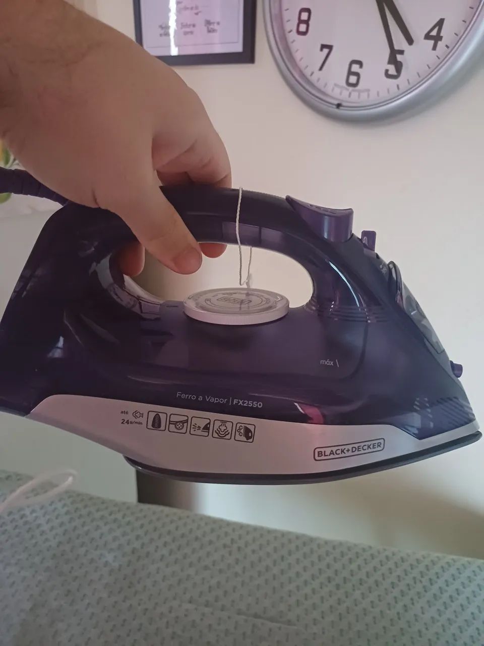 Ferro  de passar Black Decker novo 