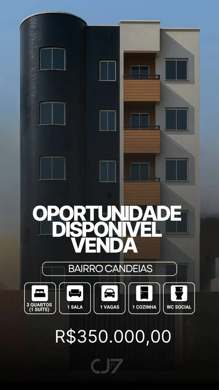 Apartamento à venda no Bairro Candeias - 3 quartos - Vitória da Conquista - BA