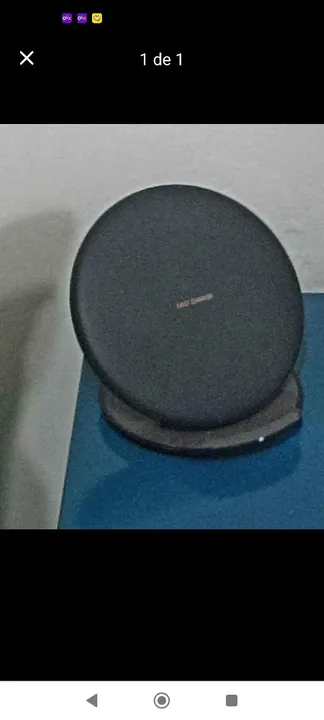 Carregador por indução original Samsung