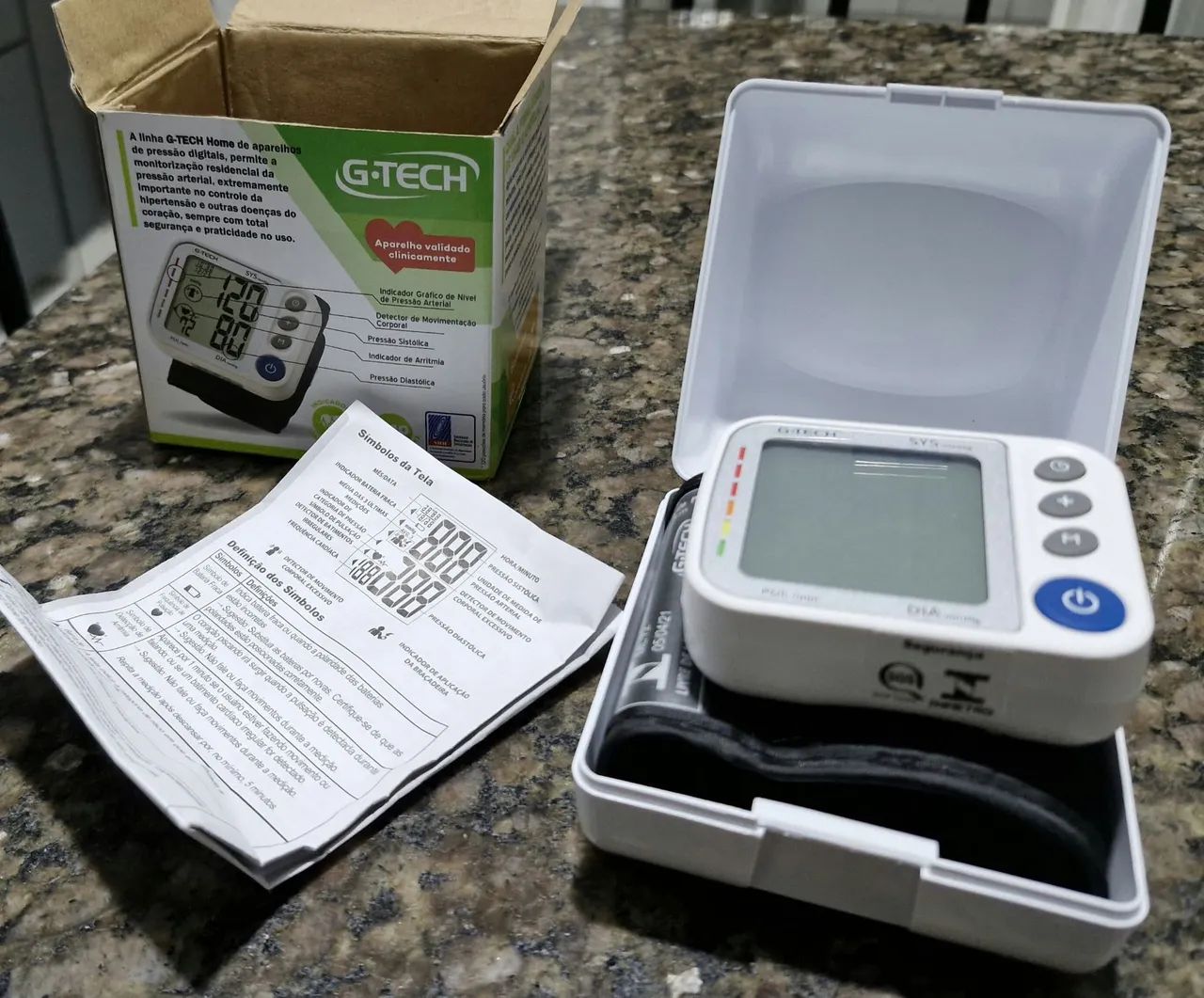 Aparelho de Pressão Digital Automático de Pulso G-Tech GP400 - Foto 4