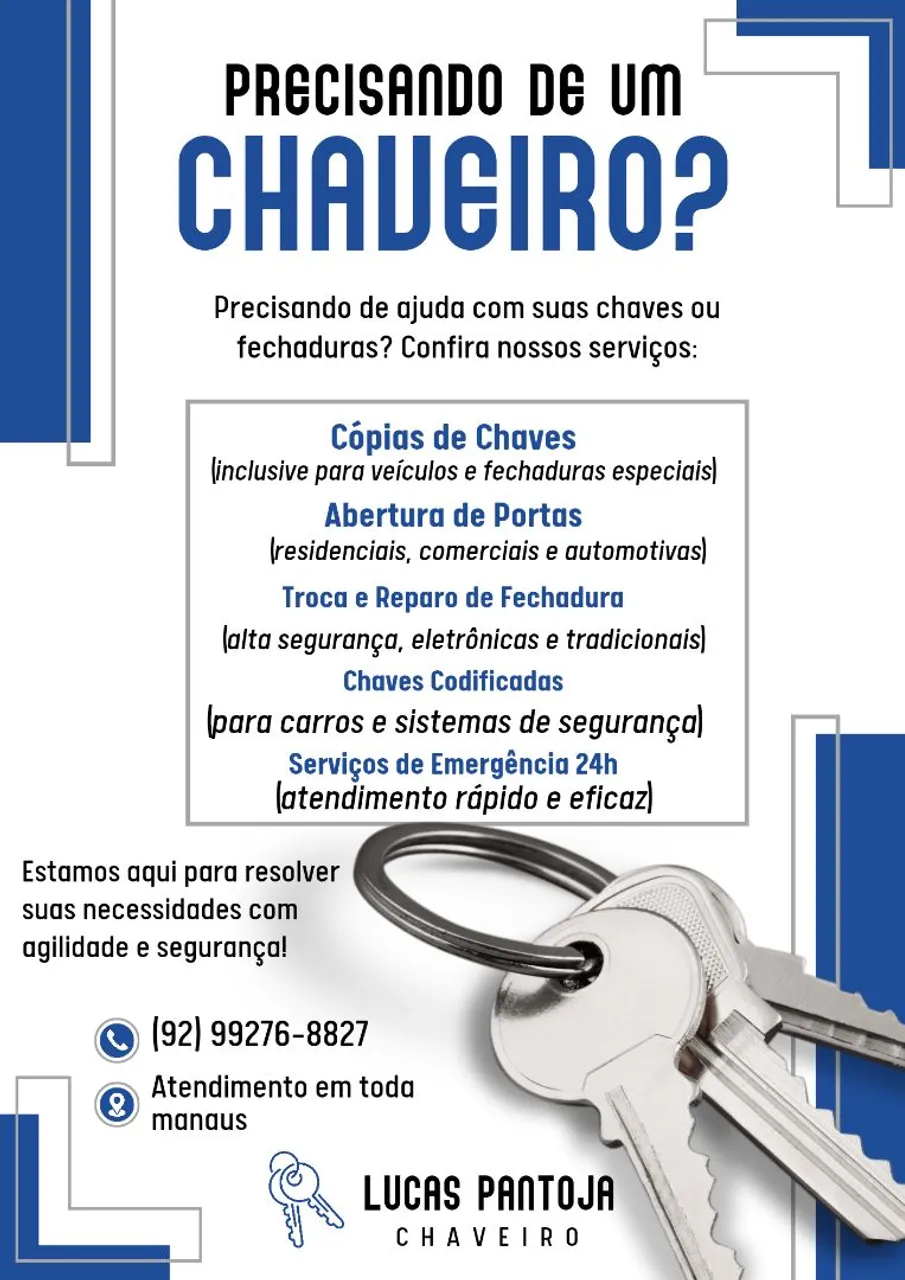 Chaveiro 24 horas