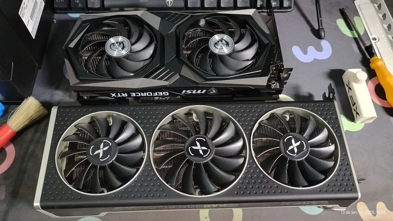 Rx 6750 XT Xfx Qick 12Gb + caixa e Nfe c garantia - Foto 5