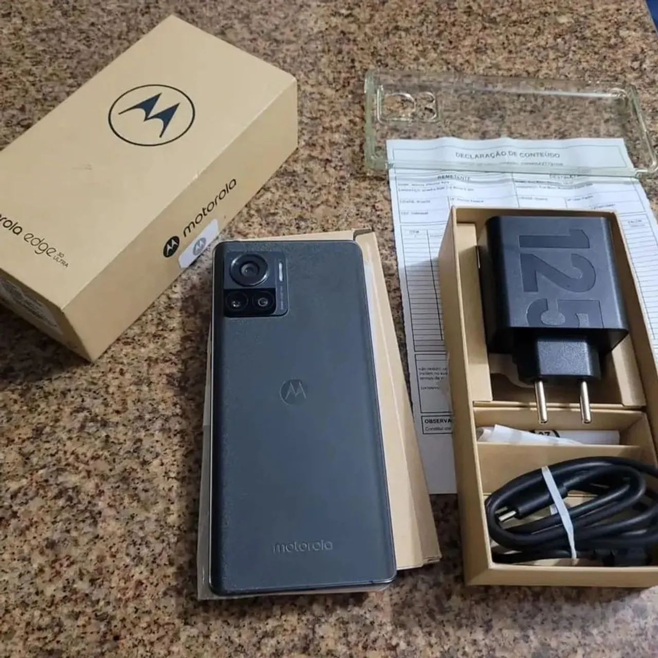MOTOROLA MOTO EDGE 30 ULTRA ZERO CÂMERA 200MP COM NF ACEITO CARTÃO