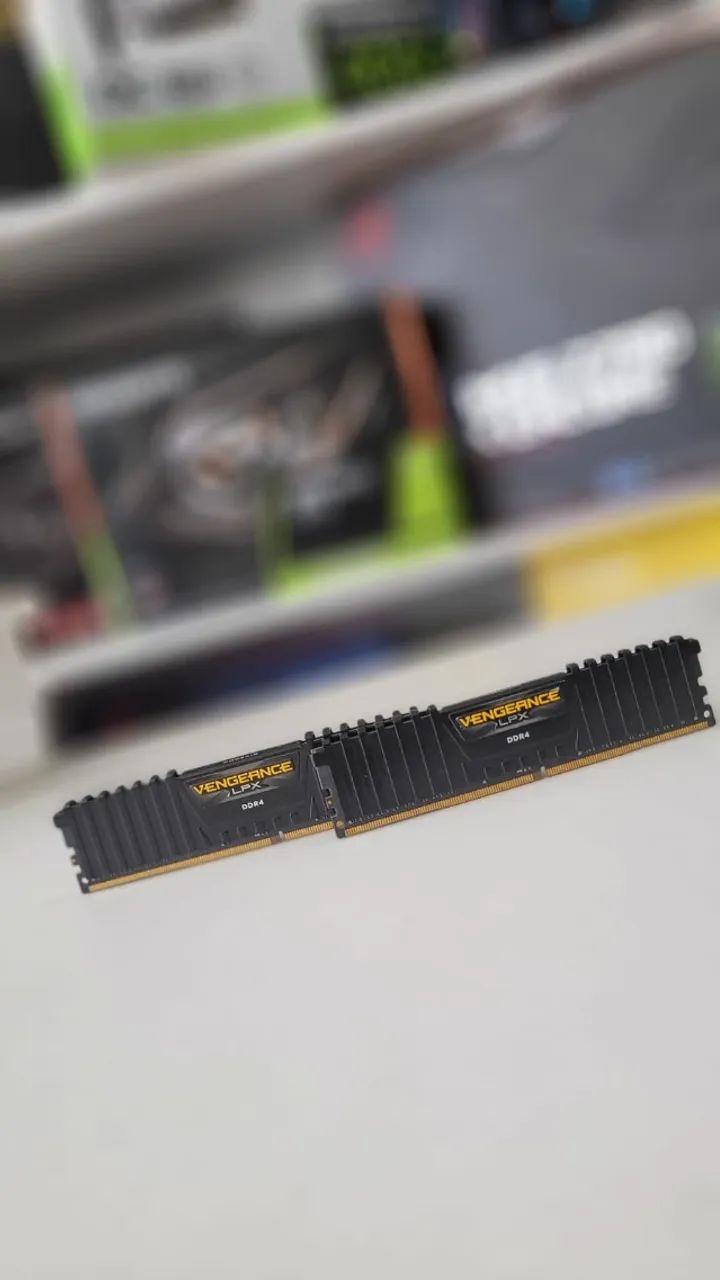 MEMÓRIA DDR4 2X8GB 2666MHZ CORSAIR LPX