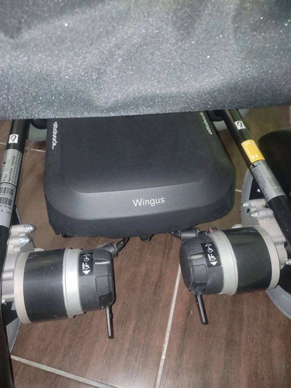 Cadeira de rodas automática wingus ortobras  - Foto 2