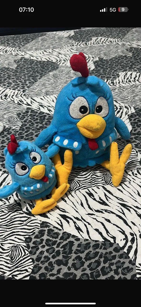 Pelúcias da Galinha pintadinha