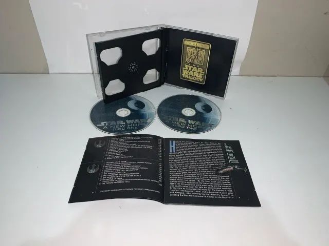Cd: Star Wars A New Hope Duplo - Impecavel - Foto 4