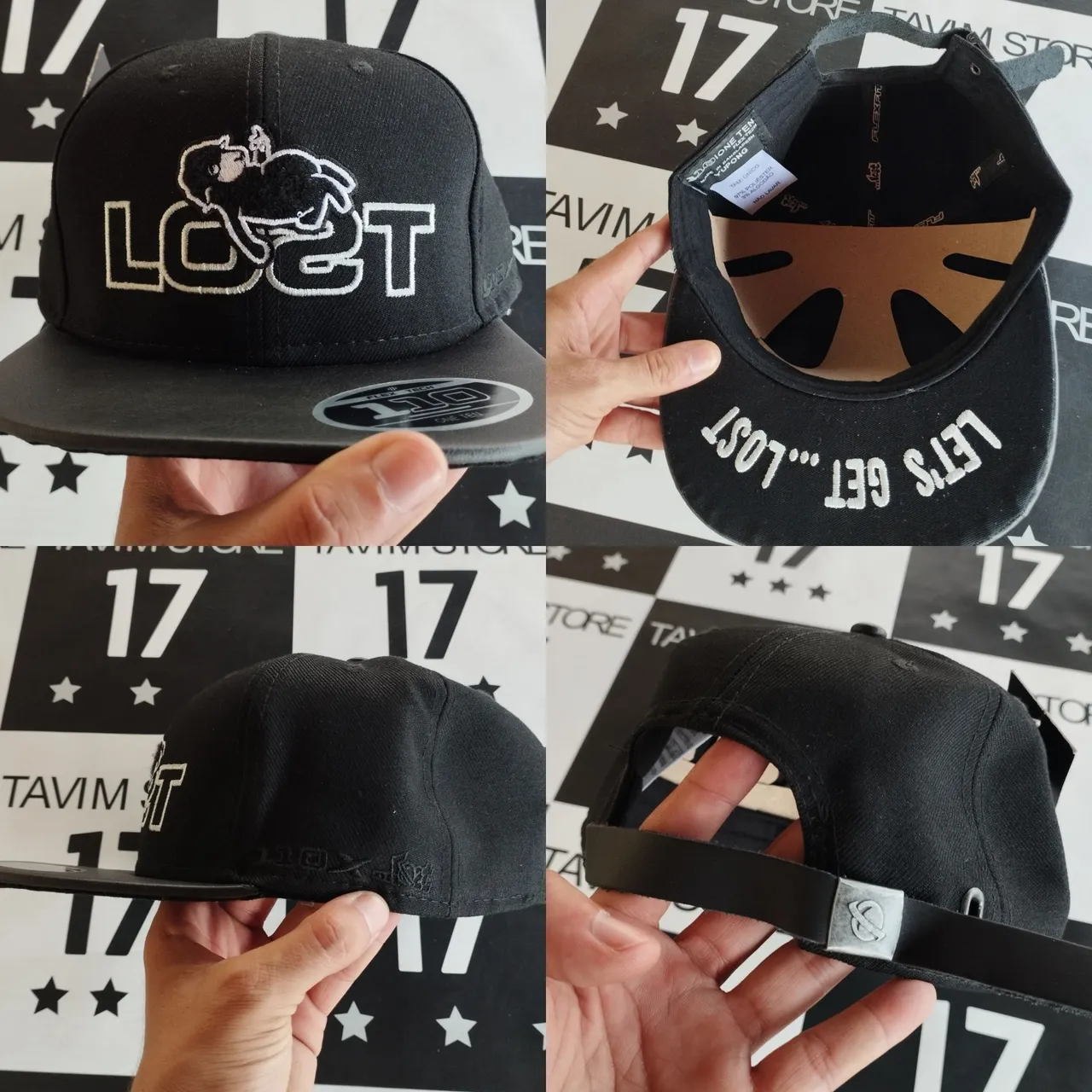 Boné Lost branding sheep Aba Reta Preto