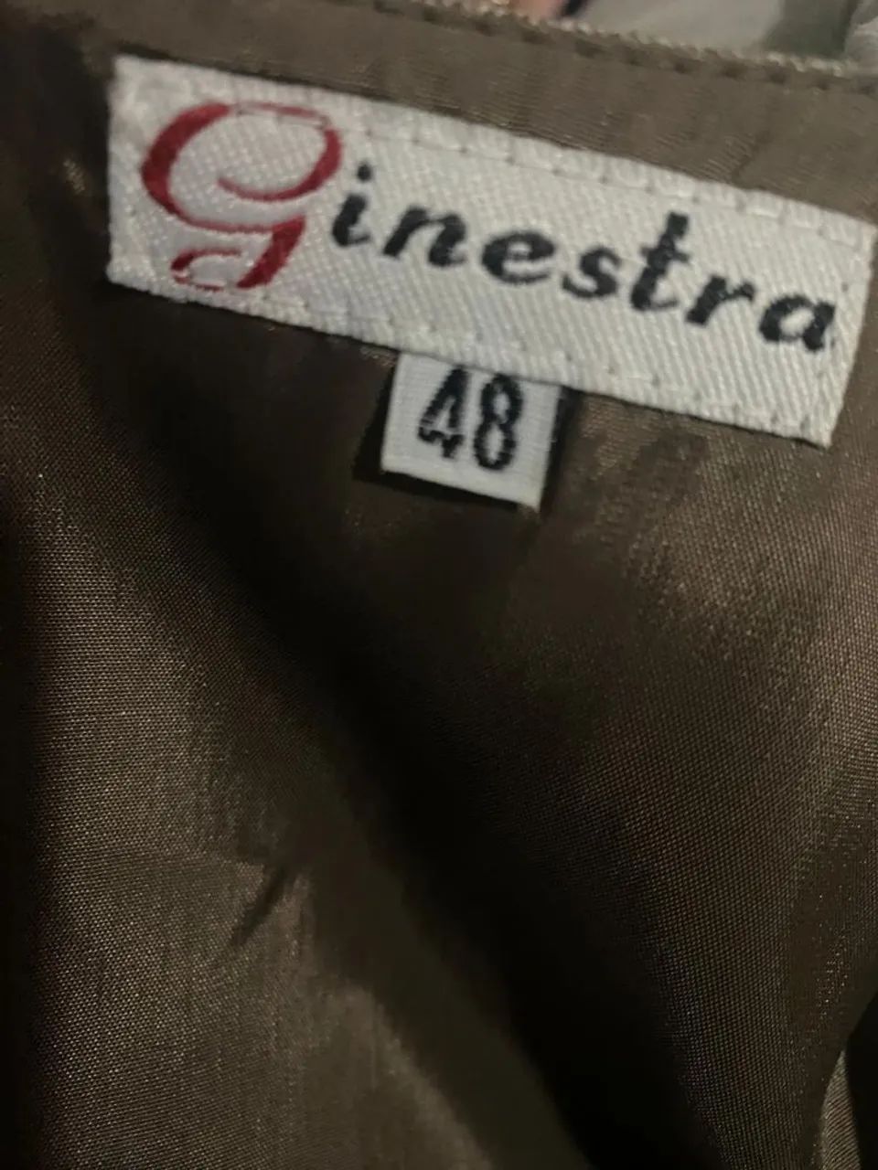 Vestido  Marrom marca Ginestra  - Foto 5