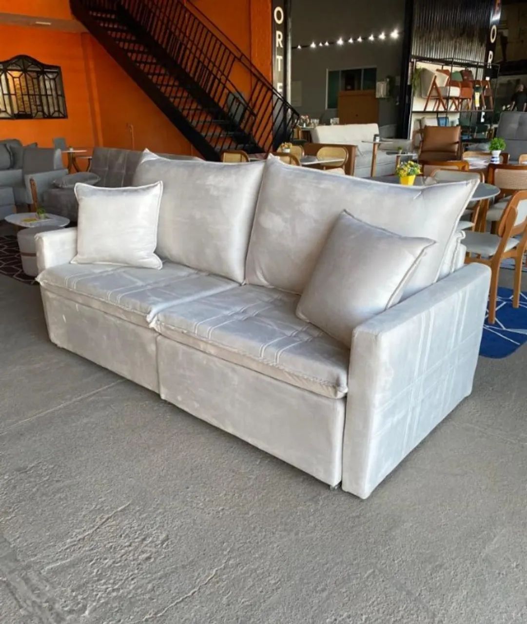 SOFÁ DIVIDIMOS EM ATE 10X SEM JUROS - Foto 3
