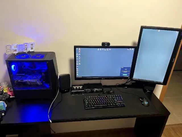 ? PC Gamer + Edição | Completo com 2 Monitores | Ótimo Desempenho! ? - Foto 5