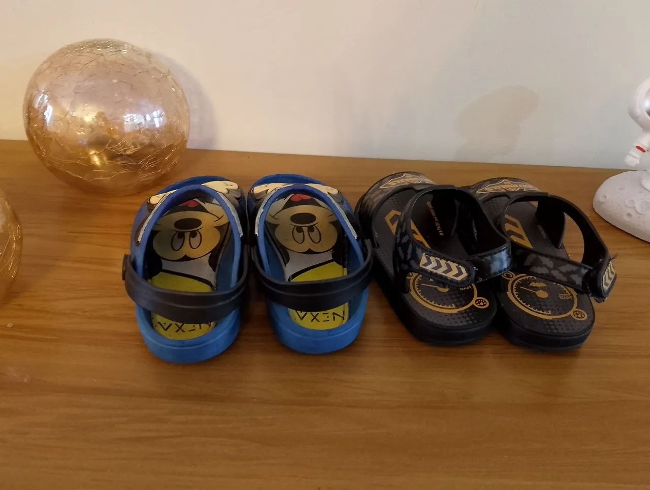 Sandálias infantis Mickey e Batman - Tam  22 - Foto 3