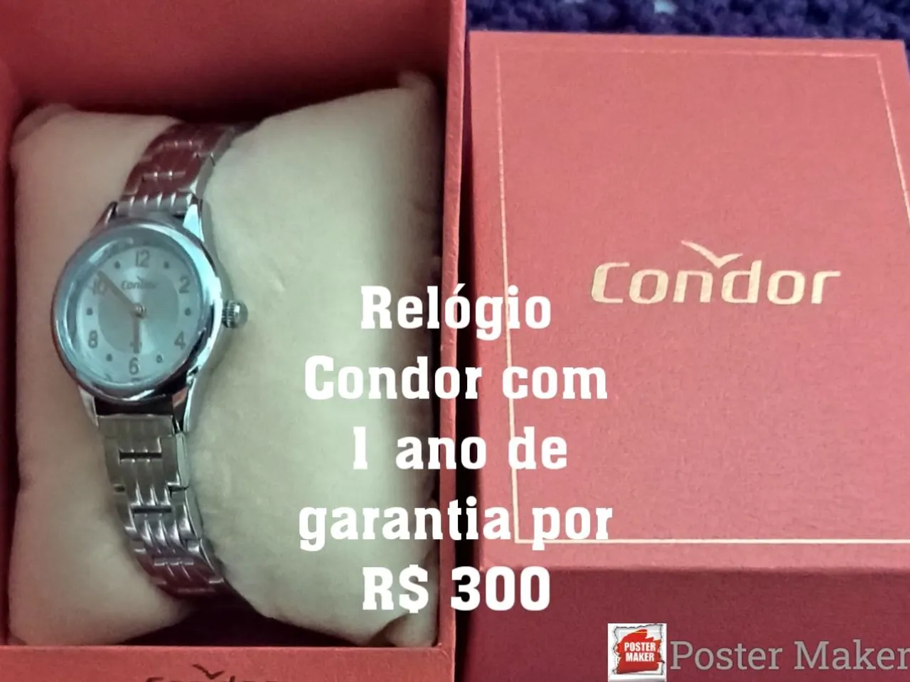 Relógio Condor Feminino com Garantia