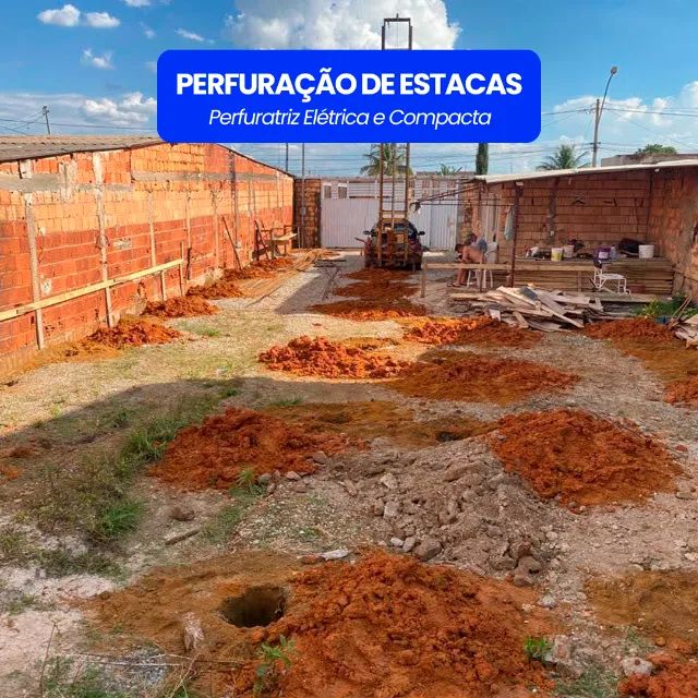 Perfuração de Estacas até 6m - Perfuratriz Elétrica - Compacto e silencioso - Foto 2