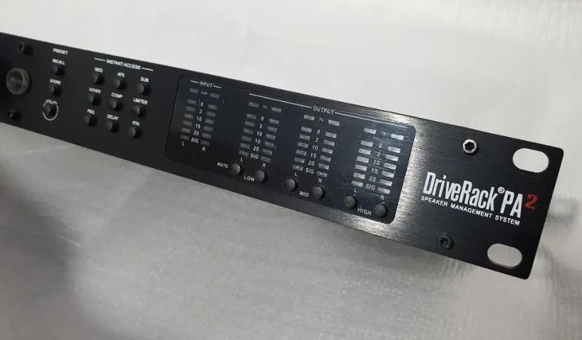 Processador de Audio Digital DBX Driverack PA2 - Foto 4