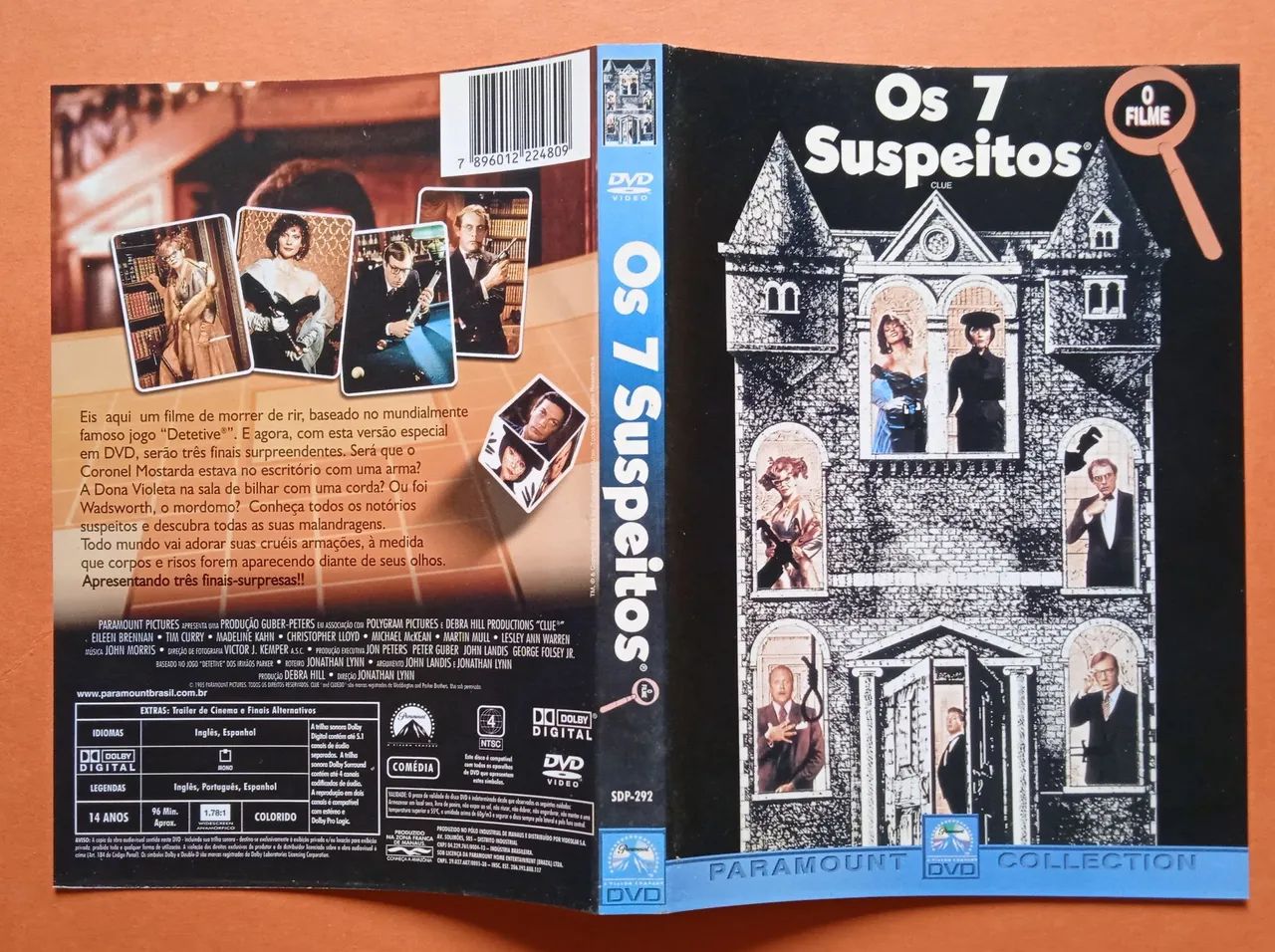 DVD - Os 7 Suspeitos - Clue - Foto 3