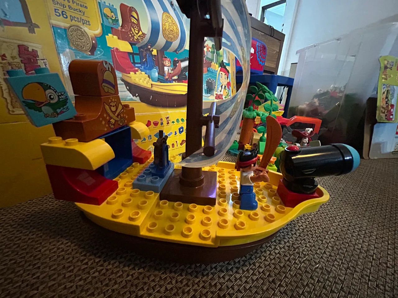 Lego Duplo 10514 Disney Jake completo com caixa e manual on-line