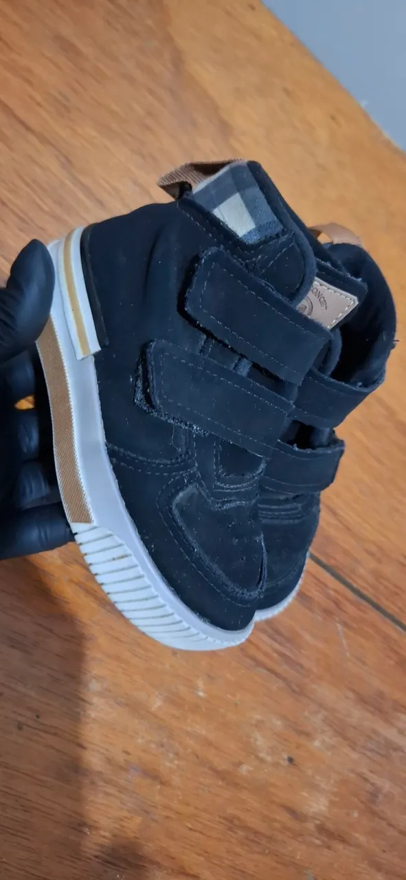 Tênis Infantil Preto com Velcro