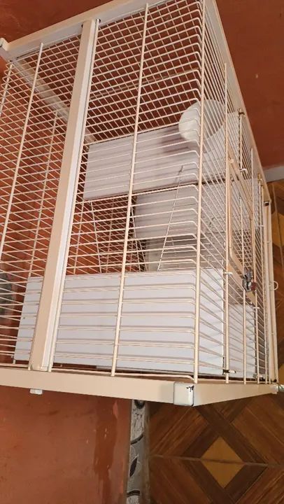 Gaiola / mansão para roedores ou aves - Foto 3